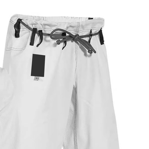 Kimono de Jiu-Jitsu BJJ pour adultes, uniforme d'arts martiaux brésiliens, coins arrondis, noir, uniforme BJJ - Product Image 4