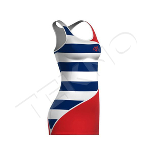 Elastic Comfort Fit Ladies <b>Netball</b> Team Uniform Kit Dress Quick Dry Fabric - Product Image 4