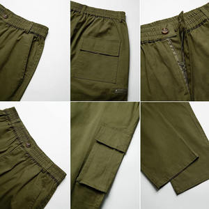 Pantalones Cargo de Trabajo para Hombre, Multibolsillos, Transpirables, Diseño Casual, Nuevo Diseño, Lisos, de Alta Calidad, Secado Rápido, de Algodón Resistente - Product Image 5