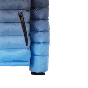 Veste d'hiver à bulle légère pour hommes de grande taille personnalisée haute qualité fermeture éclair support formel nouveau tissu personnalisé - Product Image 4