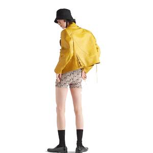 Factory-Made Women's Leather Jacket in Unique Style Comfortable Knitted <b>Fabric</b> for Autumn Wear Made in Pakistan - Product Image 5