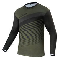 Maillot de descente respirant à séchage rapide personnalisé à prix bon marché maillot de moto DH tout-terrain à conception personnalisée maillot de course VTT MX BMX