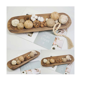 Decorative Wooden <b>Dough</b> <b>Bowl</b> Handmade for Candle Fruits or Salads Vintage High-Quality Farmhouse <b>Bowls</b> - Product Image 5