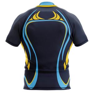 Vente en gros 100% polyester maillot de rugby de qualité supérieure dernière conception maillot de football américain pour jeunes - Product Image 3