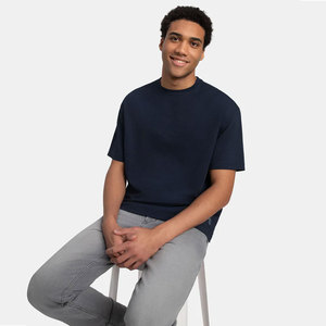 Camiseta Extra Grande de Mezcla de Algodón Superpeinado Transpirable - Product Image 5