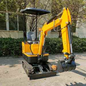 Mini-excavatrice électrique à batterie lithium 1 tonne, d'origine usine, mini-pelle hydraulique sur chenilles, moteur 1000 kg - Product Image 4