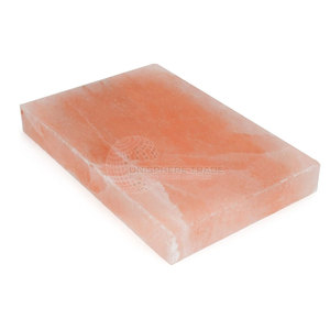 Sel rose de l'Himalaya naturel comestible en tuile/brique/plaque, 100 % pur, en sac/sachet/bouteille - Product Image 1