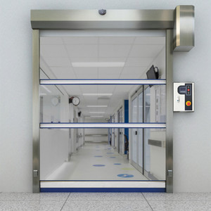 Offre Spéciale coupe-vent <span class=keywords><strong>à</strong></span> faible bruit électrique sans poussière salle blanche usine doux enrouler rapide levage PVC <span class=keywords><strong>porte</strong></span> <span class=keywords><strong>à</strong></span> grande vitesse - Product Image 5