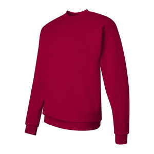 Premium Oversized Men Pullover Sudadera 100% Algodón Fleece Hombres Sudaderas Cuello redondo Custom Logo Basics Sudaderas con capucha - Product Image 2