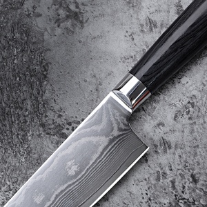 มีดทำครัวด้ามไม้ pakka มีดเชฟมืออาชีพสไตล์ญี่ปุ่น - Product Image 3