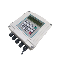 Débitmètre d'eau à section variable à fixation par collier ZHONGYI DN50 avec connectivité filetée et module LoRaWAN, protection IP68 classe B