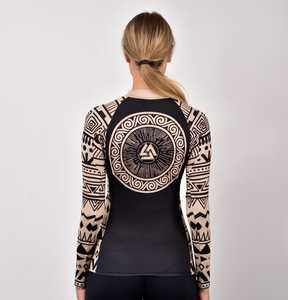 Women's Latest Design Lightweight Compression Shirt for Winter <b>Running</b> Wholesale <b>Price</b> <b>Running</b> Tops Base Layer - Product Image 2