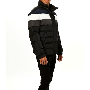 Vente en gros Veste matelassée de service OEM personnalisée pour hommes Logo personnalisé Veste d'hiver pour hommes avec poche Veste matelassée à bulles pour hommes - Product Image 6
