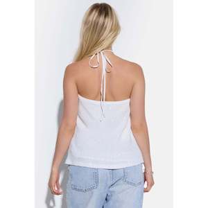 Blusa con cuello halter y lentejuelas - Product Image 5