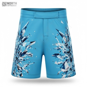 High Quality Mma <b>Shorts</b> For Men Best Selling Custom Logo Sportswear Wholesale Sublimation <b>Kick</b> <b>Boxing</b> Gear Stretch Pattern Men - Product Image 1