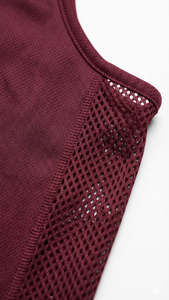 Maillot de basket-ball Premium Deep Berry Rose pour les équipes d'élite, les clubs d'entraînement, vêtements de sport en maille respirante - Product Image 6