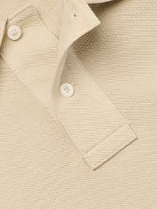 เสื้อโปโลของผู้ชายเสื้อโปโลผ้าคอตตอน100% ทึบเสื้อโปโลออกแบบโลโก้ได้ตามต้องการ - Product Image 5