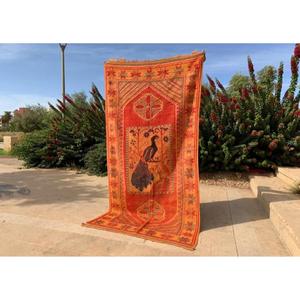 Alfombras marroquíes hechas a mano de lana, auténticas alfombras bereberes, lana natural, artesanía, personalizables en tamaño y colores, alta calidad - Product Image 1