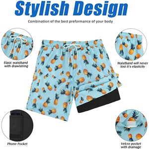 กางเกงวิ่งขาสั้นสำหรับผู้ชายดีไซน์แบบพรีเมียมสำหรับฤดูร้อนคุณภาพสูงกางเกงวอร์มลายพื้นสำหรับเด็กผู้ชายสไตล์ลำลอง - Product Image 4