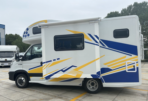 Grand espace, glissière I-VECO, transmission manuelle, Euro5, nouvelle coque en fibre de verre de luxe, camping-car/caravane pour 4-6 personnes - Product Image 2