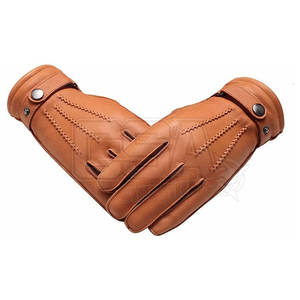 Nouvel arrivage de gants en cuir de qualité supérieure fabriqués en usine de gants d'habillage en cuir - Product Image 2