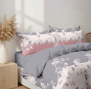 Juego de Ropa de Cama Modern Queen de 3 Piezas, Tejido Geométrico de Microfibra, Colcha Cómoda para Uso Diario, Almohada Resistente a la Decoloración - Product Image 2