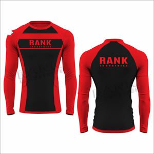Rashguard pour hommes, haute élasticité, rashguard pour hommes, couleur personnalisée, haut de surf, vente en gros de rashguard pour hommes - Product Image 4