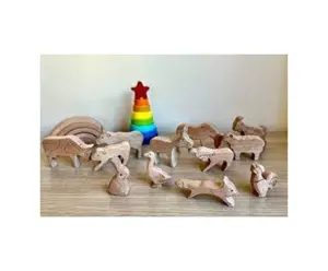 Harga terbaik hewan kayu untuk mainan pendidikan anak dari hitung NAM 99GD
