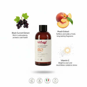Shampoo per Cani RedMoringa OEM PL Italia 200 mL al Grosella e Pesca, Prodotto Premium per la Cura degli Animali - Product Image 3