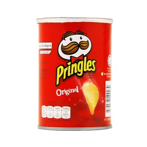 Pringles patates cipsi 110g yosun lezzet konserve şişirilmiş gıda aperatif patates cipsi egzotik aperatif