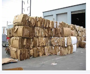 เศษกระดาษที่รีไซเคิลบน100% OCC เศษกระดาษแข็งลูกฟูกในสถานที่สำหรับการรีไซเคิลหนังสือพิมพ์ - Product Image 1