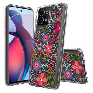 เคสใสแบบพรีเมียมสำหรับ Motorola G 5G 2025 Moto G 2026 G Play 2026 พร้อมลายตกแต่ง # 1 - Product Image 1