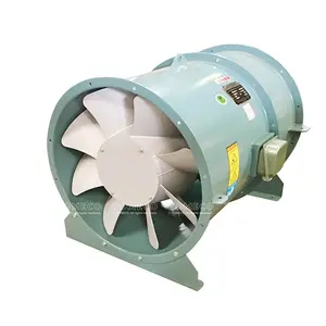 HIGH PRESSURE HIGH FLOW RATE ENERGY SAVING AXIAL FAN - AFA.MIX FLOW TYPE SWF TO SUPPLY FRESH AIR SYSTEM