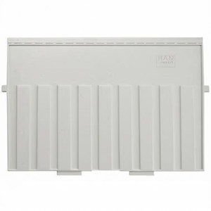 Bandeja de Archivo de Poliestireno A4 Horizontal Gris Claro - Placa de Soporte HAN DIN - Product Image 2