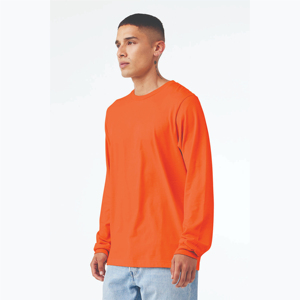 เสื้อยืดแขนยาวสไตล์ไฮสตรีท พิมพ์ลายได้ตามต้องการ สำหรับทุกเพศ ผลิตจากผ้าผสมโพลีเอสเตอร์/คอตตอน น้ำหนัก 4.2 ออนซ์ คอกลมคลาสสิก เป็นมิตรกับสิ่งแวดล้อม - Product Image 2