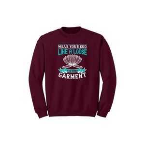 Sweat-shirt en coton mélangé Style décontracté Bouddha Thèmes Imprimer 12 Options de couleur 260-280 GSM Placement de conception personnalisable pour l'hiver - Product Image 6