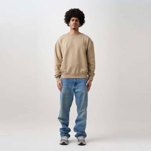 Sudadera de cuello redondo de lana pesada unisex-suave y cálida, perfecta para capas en clima frío y trajes Casuales - Product Image 1