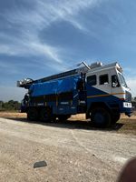 Foreuse rotative DTH Cum à roche dure super forte de 300 mètres à vendre pour le forage de puits d'eau