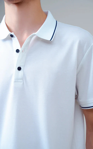 Polos de golf personalizados al por mayor, uniformes de negocios de manga corta, ropa de Polo para hombre, polos personalizados fabricados por HP - Product Image 2