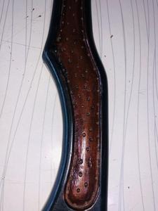 Hacha vikinga hecha a mano con funda de cuero, Cabeza de Acero grabada y mango de madera - Product Image 5