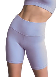 Gimnasio Mujeres Fitness Yoga Sets 2 piezas Sin costuras Medias cortas Conjunto de sujetador Secado rápido Active Yoga Shorts Set - Product Image 3