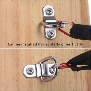 D-Ring thiết bị đầu cuối tải bindings Neo d-bug Nhẫn, Nhiệm Vụ nặng nề tải móc cho hàng hóa đảm bảo trong Trailer, xe tải, thuyền ô tô, kayak - Product Image 4