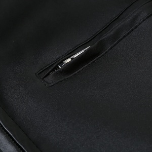 Service OEM Vente en Gros Veste d'Hiver en Cuir pour Homme - Col Montant Logo Avant Écologique Coupe-Vent Respirant Couleurs Personnalisables - Product Image 4