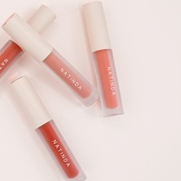 [Natinda] Rouge à Lèvres Mat Velours 04 Sentimental Autumn 3g Hydratant Longue Tenue Prune Foncée Bourgogne en Stick Fournisseur Coréen
