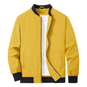 OEM personalizado ropa de invierno hombres chaqueta de bombardero de gran tamaño al por mayor fabricante chaqueta de bombardero de cuello alto impermeable chaqueta de Bombardero - Product Image 1