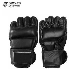 Vente en gros de gants MMA de haute qualité en PU + éponge Logo personnalisé et impression à usage adulte - Product Image 5