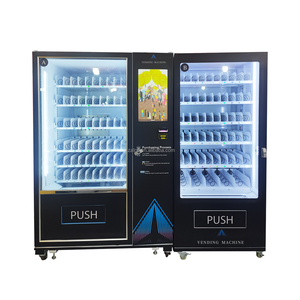 Nhà máy cung cấp chai uống lon bia bán hàng tự động máy phân phối với thẻ tín dụng địa phương mã QR hóa đơn kết hợp máy bán hàng tự động - Product Image 1