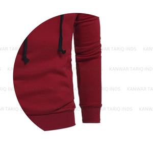 Sudadera con capucha de invierno de algodón 100% de peso pesado personalizada para hombre, jersey con cremallera sólida, Terry con hombro caído, con capucha misteriosa teñida lisa - Product Image 5