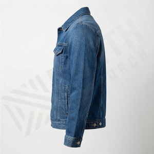 Veste Softshell pour homme, élégante, couleur personnalisée, fermeture éclair, col roulé, poches à rabat sur la poitrine, imprimé, imperméable, coupe-vent - Product Image 3