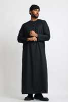 Kurta Thobes à manches longues en coton doux pour hommes Vêtements pour hommes pakistanais à forte demande pour vêtements décontractés Thobe musulman pour adultes